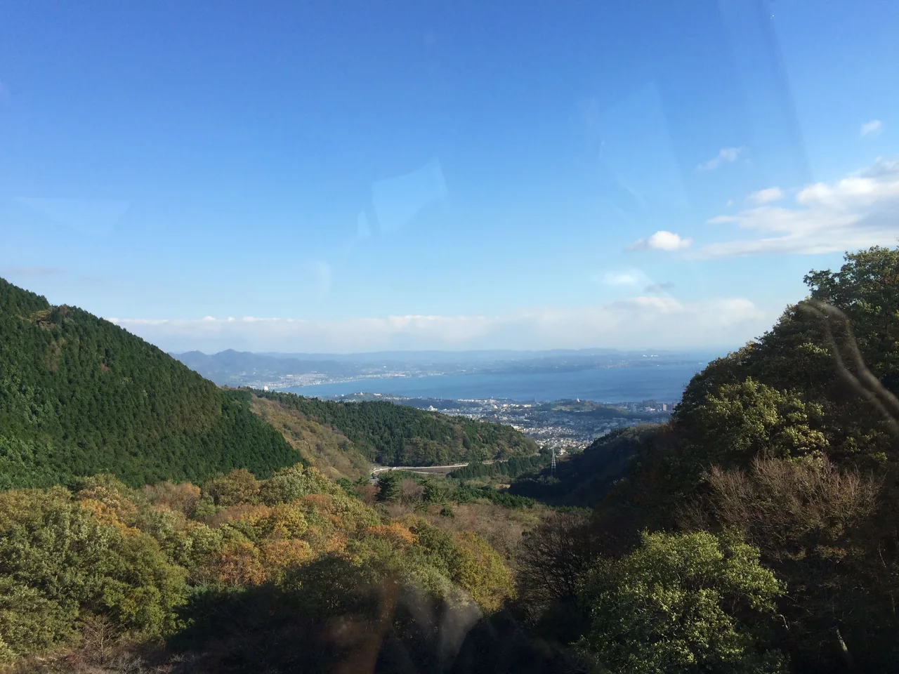 福岡・秋の山からの眺望
