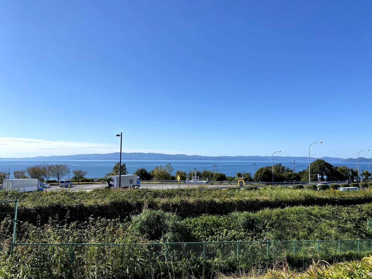 二丈カントリークラブのコース風景